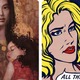 Illustration for article titled The ladies of Battlestar Galactica, painted in the styles of Klimt, Lichtenstein, and more